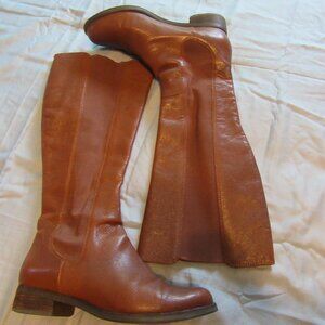 Womens Cole Haan Nike Air Tall Brown Boots Sz 7.5B